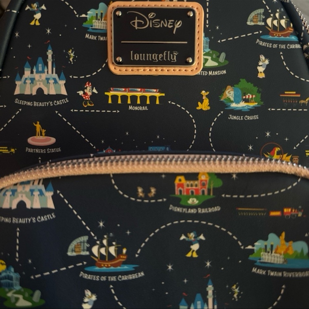Loungefly Disneyland 65th Anniversary Mini Backpack - Picture 5 of 5